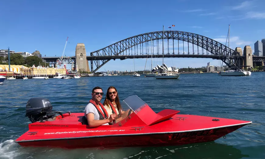 Image 11: Captain Your Own Speedboat or 3-Hour Self-Drive Sydney Speedboat Tour