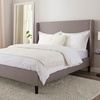Image 2: DS Living Siena Winged Bed in Grey