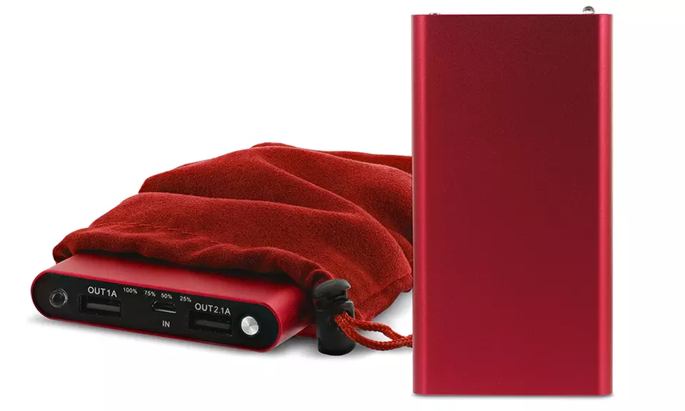 Aduro PowerUp Slim 10,000mAh Dual-USB Backup Battery - Second Medium