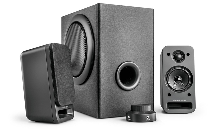 Image 1: Wavemaster PC Speaker Systems