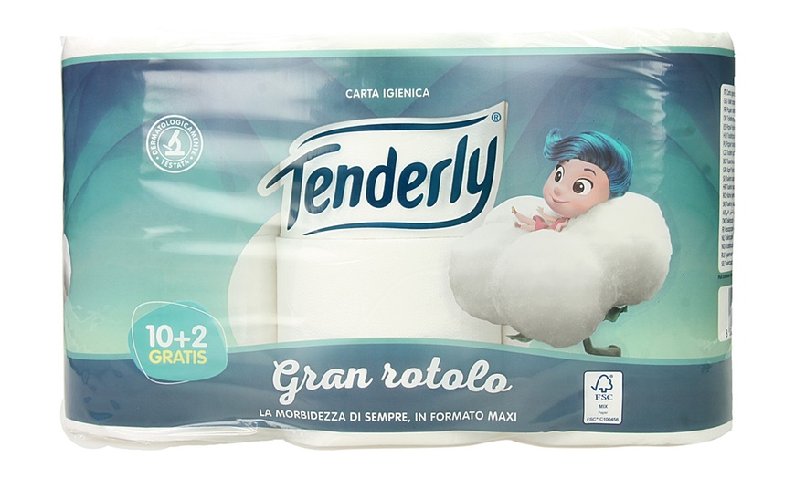 Image 4: Fino a 72 rotoli di carta igienica Tenderly