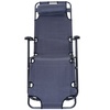 Image 13: Outsunny 2 in 1 Folding Sun Lounger Reclining Garden Chair