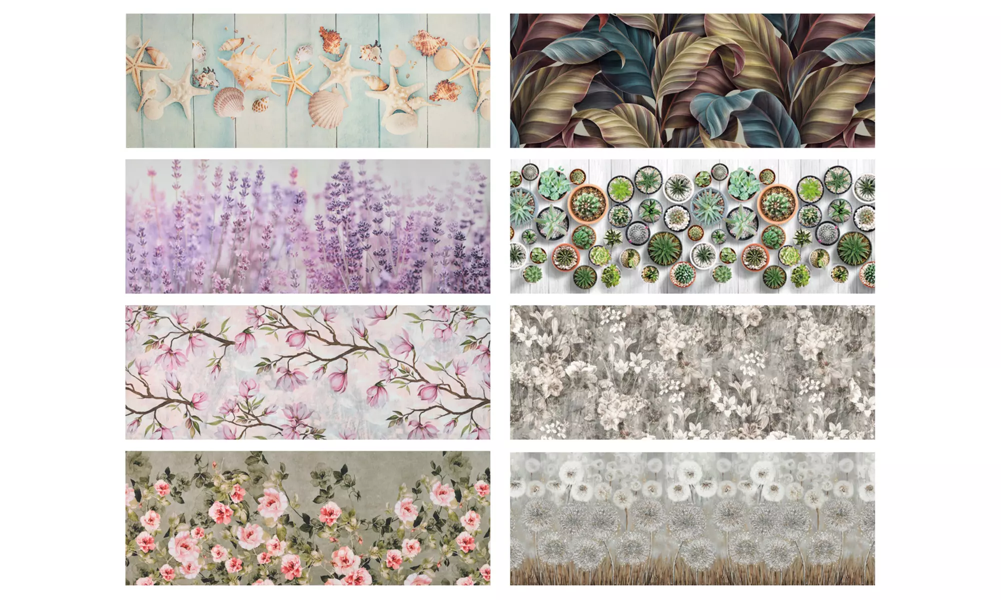 Passatoia floreale antiscivolo Made in Italy