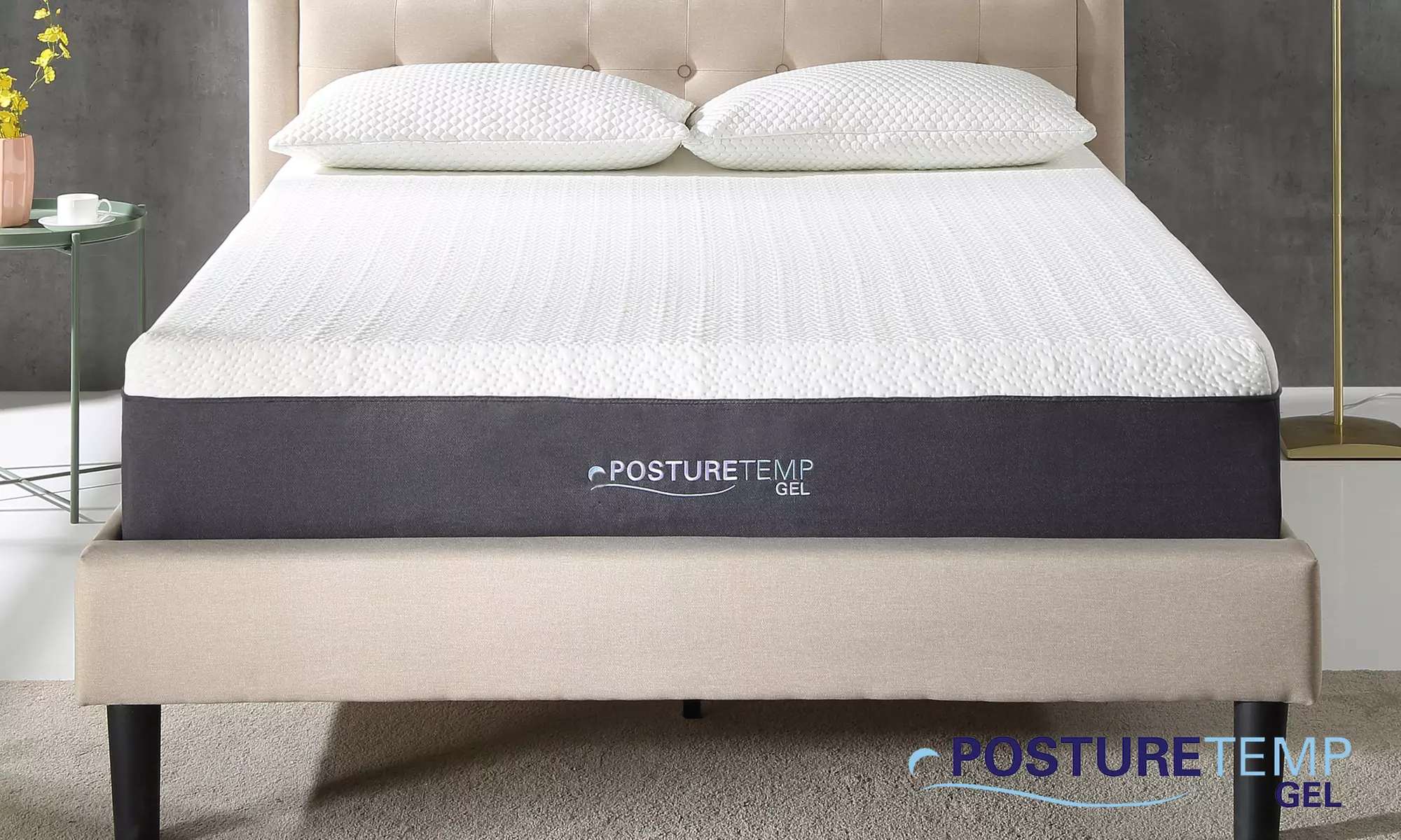PostureTemp 12" Cool Gel Memory Foam Mattress - Primary Image