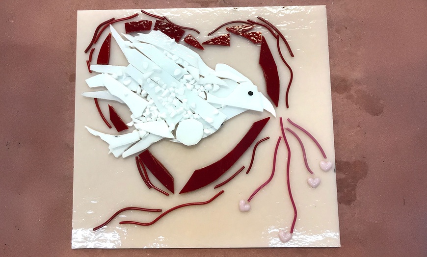 Image 2: Ignite Your Imagination with Introduction to Glass Fusing Class
