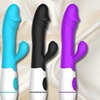 Image 1: Multi Speed G Spot Dildo Rabbit Vibrator