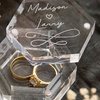 Image 3: Custom Engraved Ring Boxes from Justyling - Up to 86% Off