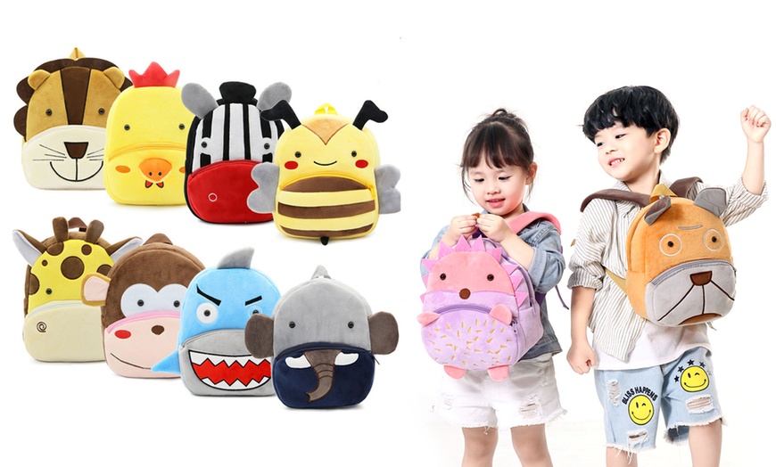 Image 1: Kids' Animal Backpack