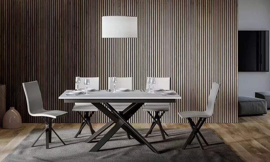 Image 17: Uitschuifbare eetkamertafel 'Ganty'