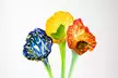 Make Your Own Glass Flower (1 or 2) & Optional 3 Flower Bouquet w/ a Clear Vase at Ignite Glass Studios (Up to 31% Off) - Second Medium
