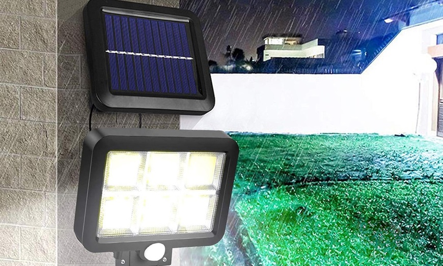 Image 4: 1 o 3 lampioni 120 LED con pannello solare 