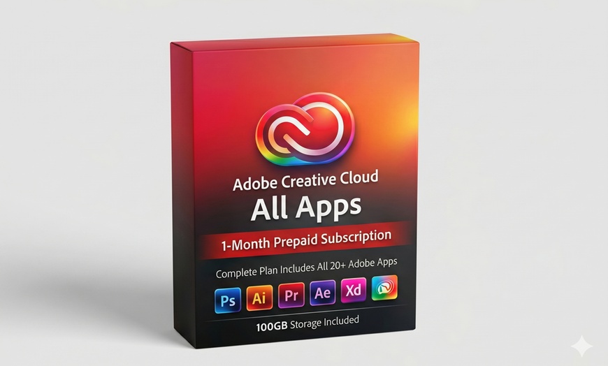 Image 2: Adobe Creative Cloud All Apps Subscriptions - 1 Month or 3 Months