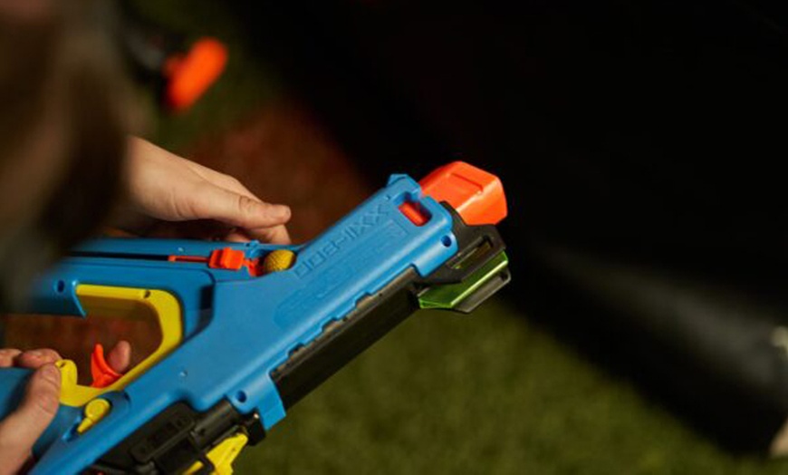 Image 2: 60-minute "Nerf Wars Experience" for Two, Three or Four People