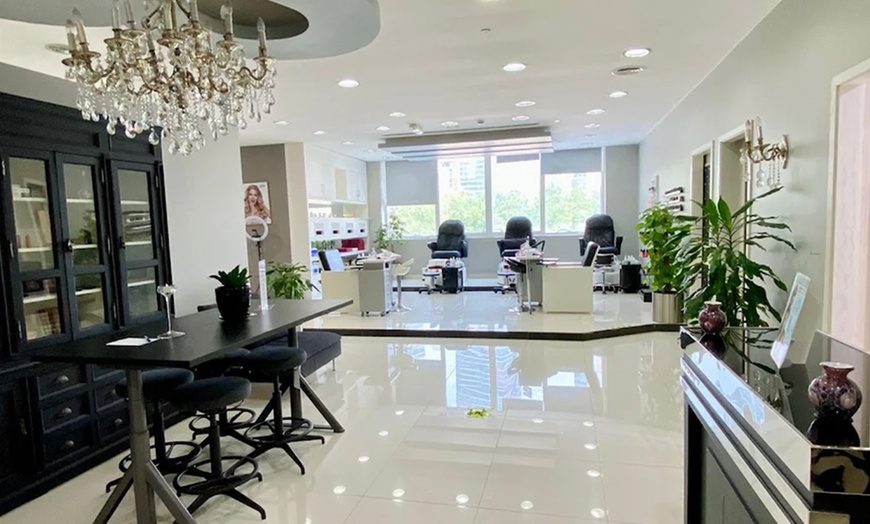 Image 3: Premium Mani-Pedi Packages: Classic, Gelish, Foot Spa & Hair Blow-Dry