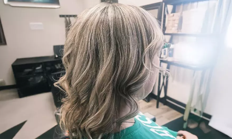 Haircut with Optional Single Process, Half/Full Highlights, and More