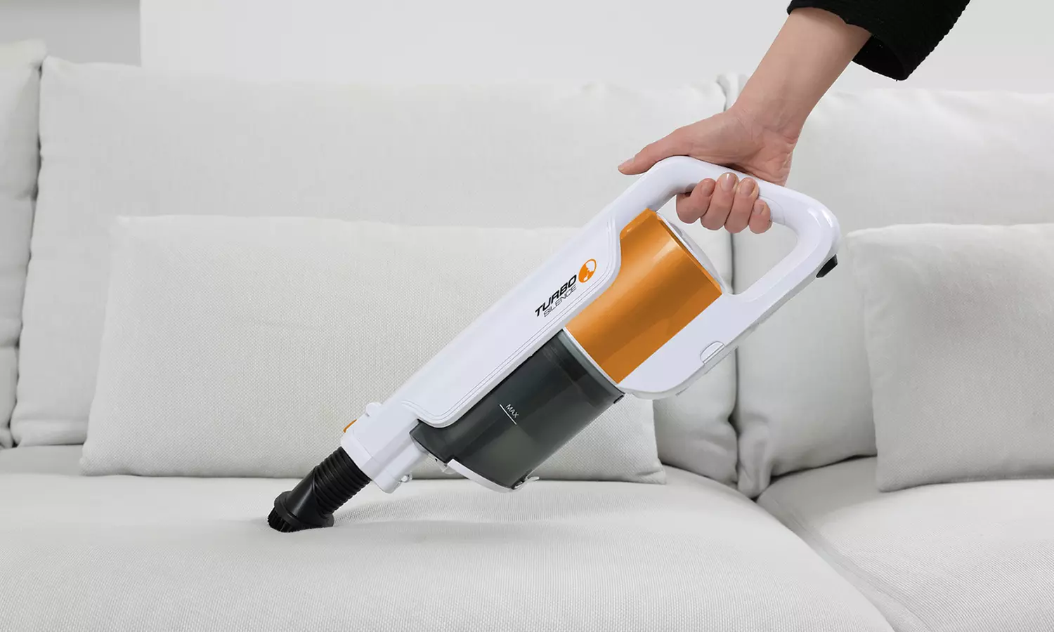 Draadloze stofzuiger Turbo Silence + kit Dierenverzorging