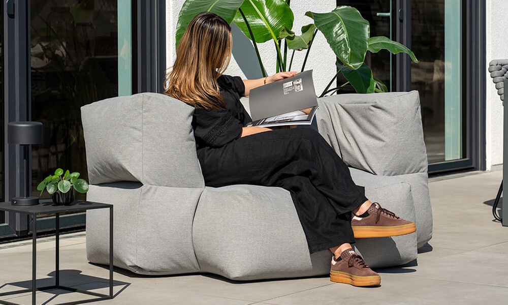 Home Deluxe Outdoor-Sitzsack HEAVEN