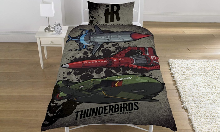 Up To 45 Off Thunderbirds Single Duvet Set Groupon