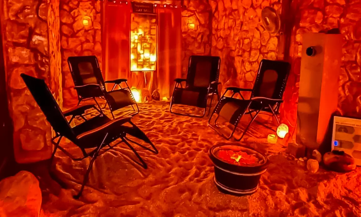 One 45-Minute Halotherapy Salt Cave Session for 1, 2, 4, or 6 People