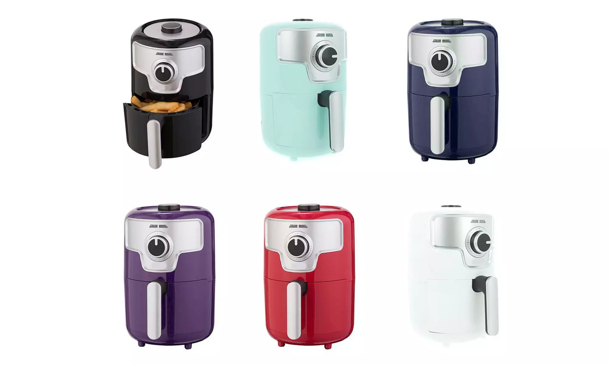 Compact Oil-Free Nonstick Air Fryer - Primary Image