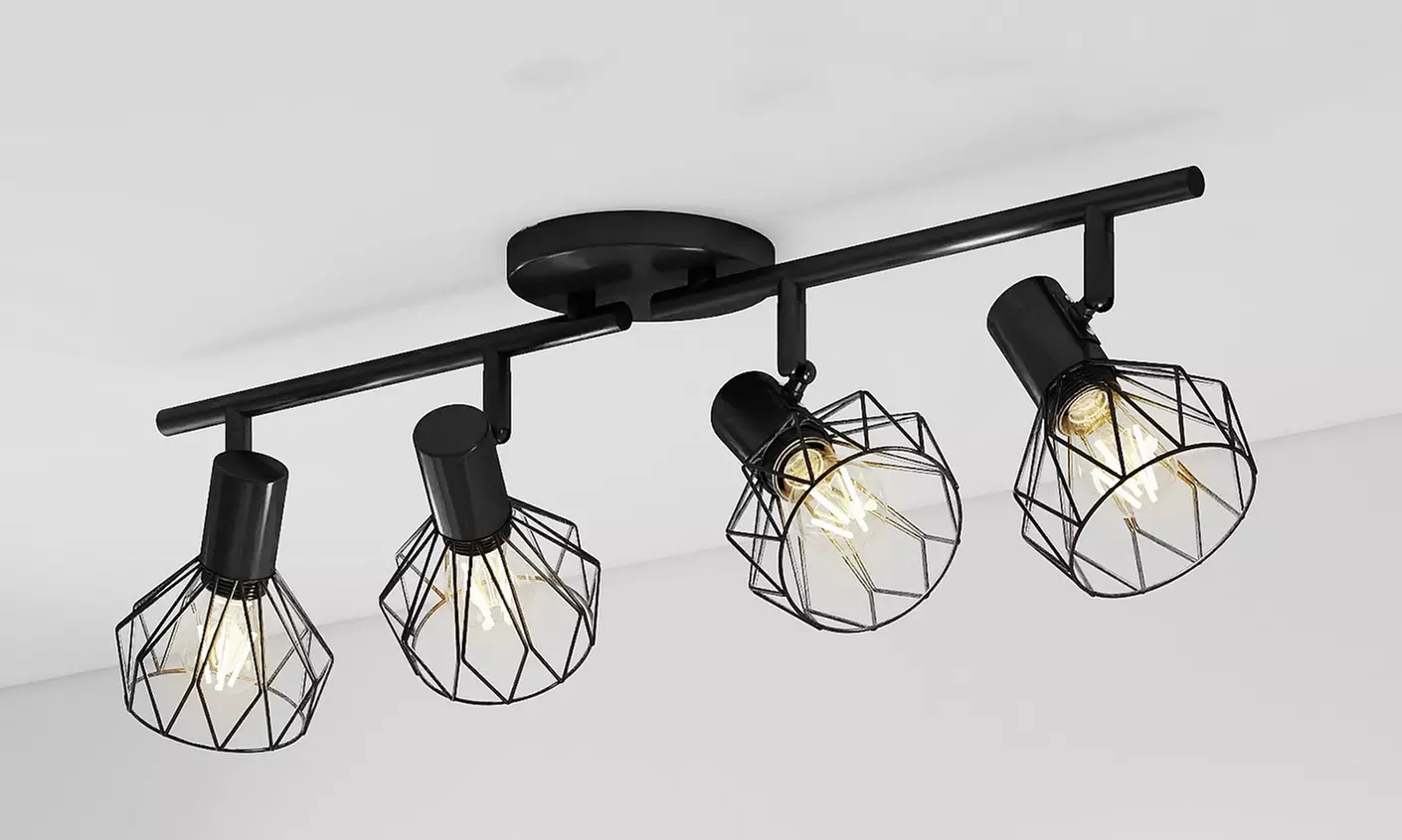 Emitto 3-Way and 4-Way Vintage Industrial Spotlight