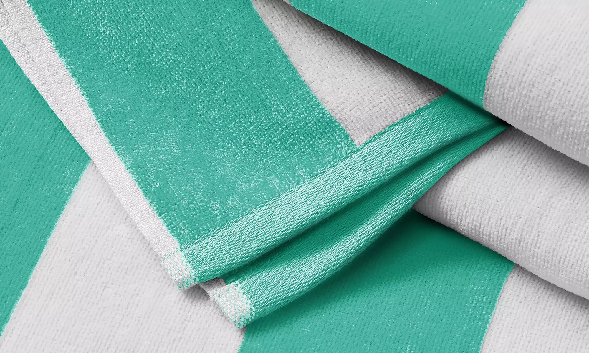 FreshFolds Four Pack Cotton Velour Beach Towels