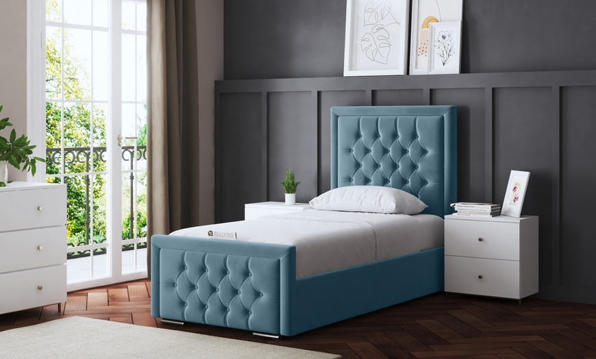 Image 15: DS Living Allegra Upholstered Bed