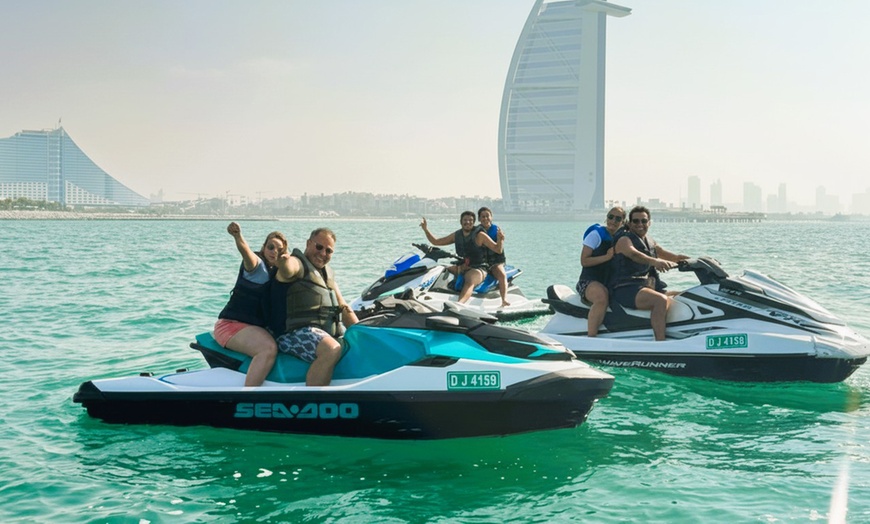 Image 5: Guided Dubai Jet Ski Tours Featuring Burj Al Arab, Atlantis & More