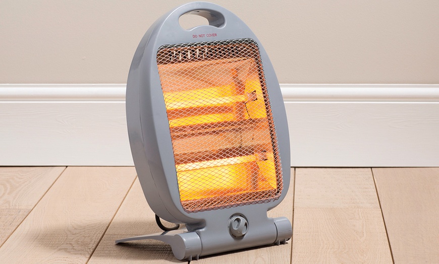 Image 1: Daewoo 800W Quartz Heater