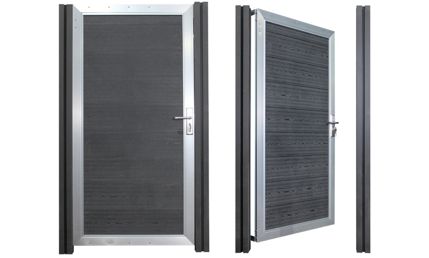 Image 6: Home Deluxe WPC-Gartentor CALLATOR