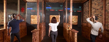One Hour of Axe Throwing for 2 People - Octane Raceway