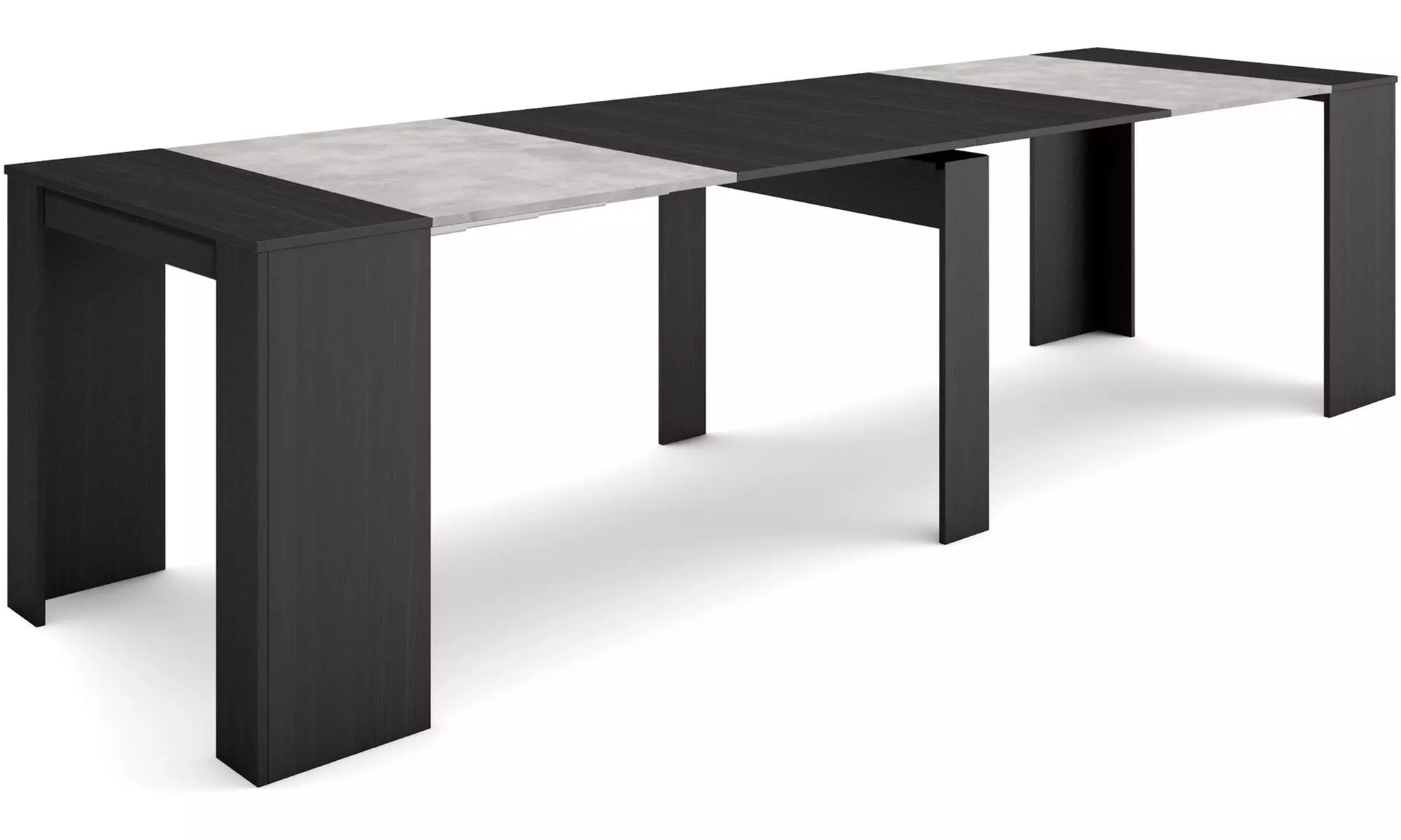 Ausziehbarer Konsolentisch