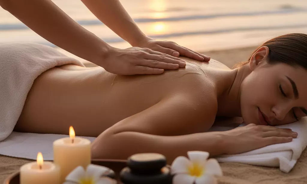 Massage relaxant de 30 min ou 1h avec gommage corps de 30 min en option (jusqu'à 41% de remise) - Primary Image