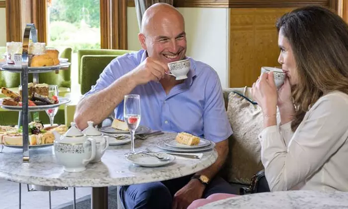 Afternoon Tea for 2 or 4 with Pimm’s or Prosecco & Grounds Entry