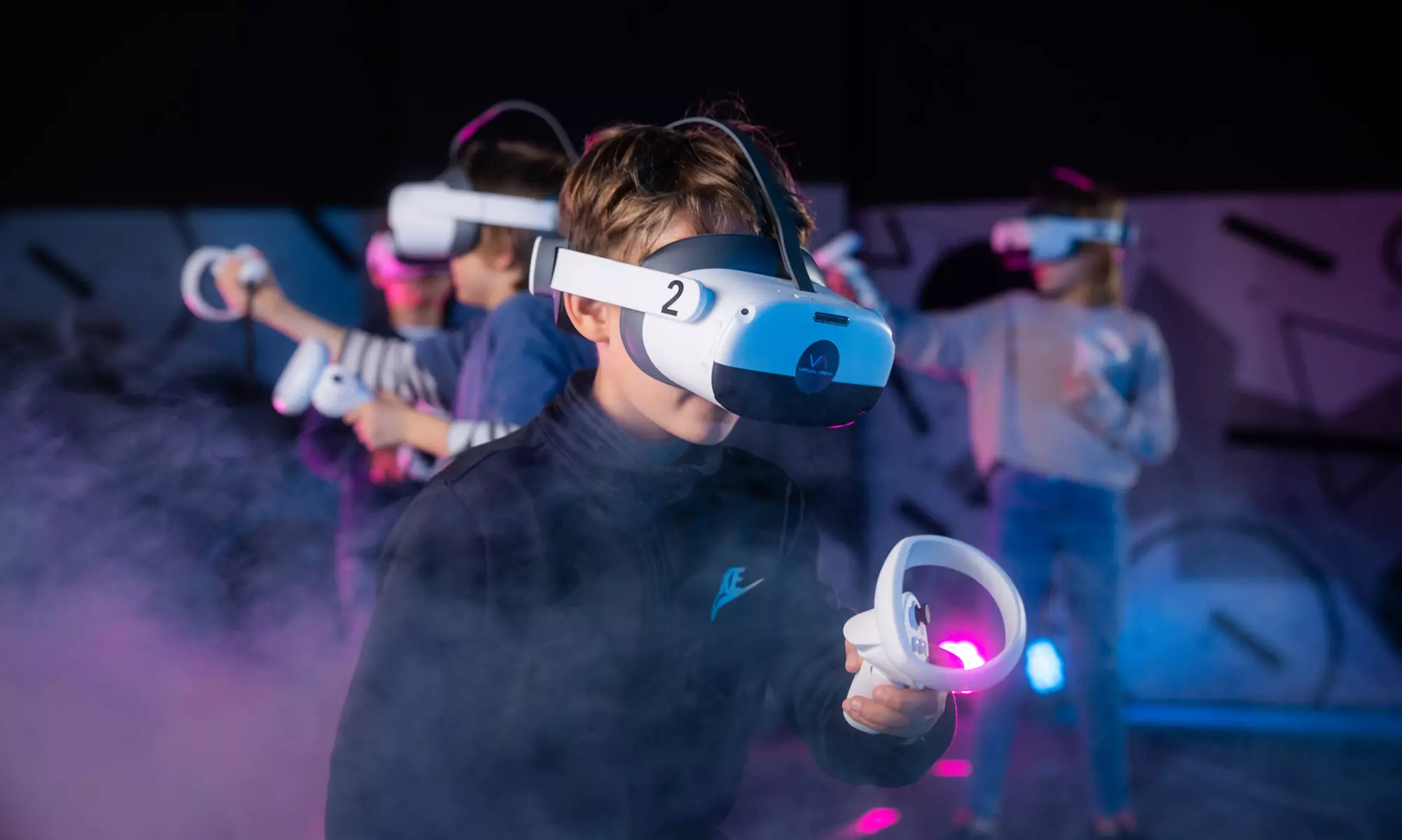 1 hora de experiencia de realidad virtual para 1, 2 o 4 personas