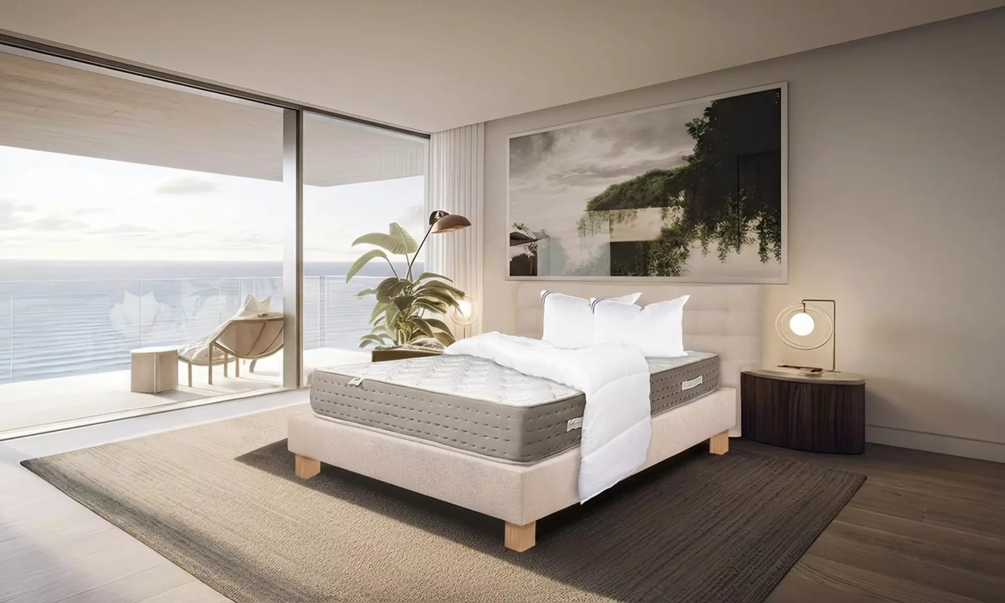 Colchón Dreamlux con muelles ensacados y grosor de 26 cm