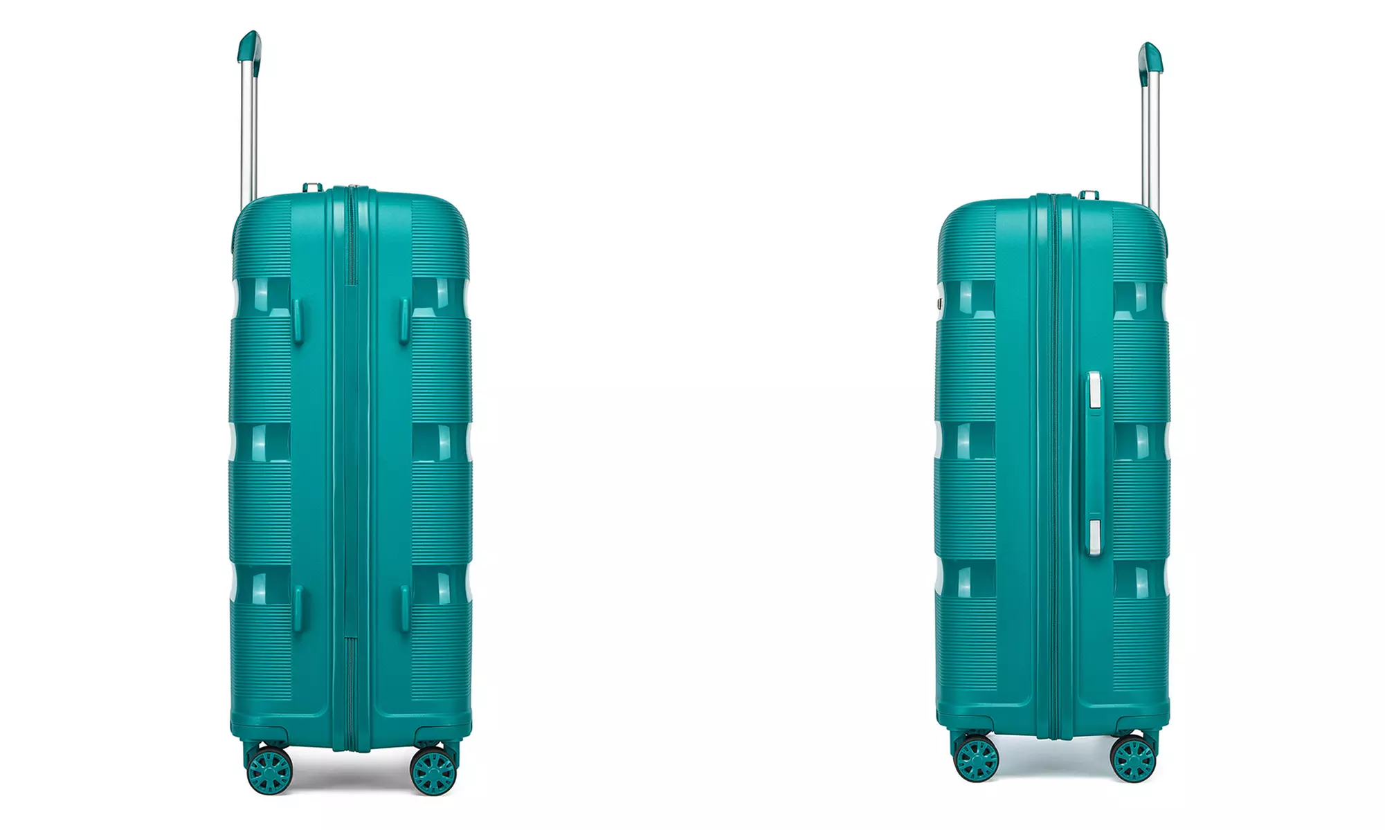 KONO Lightweight Hardshell Luggage 1 or 3-Piece with TSA Lock