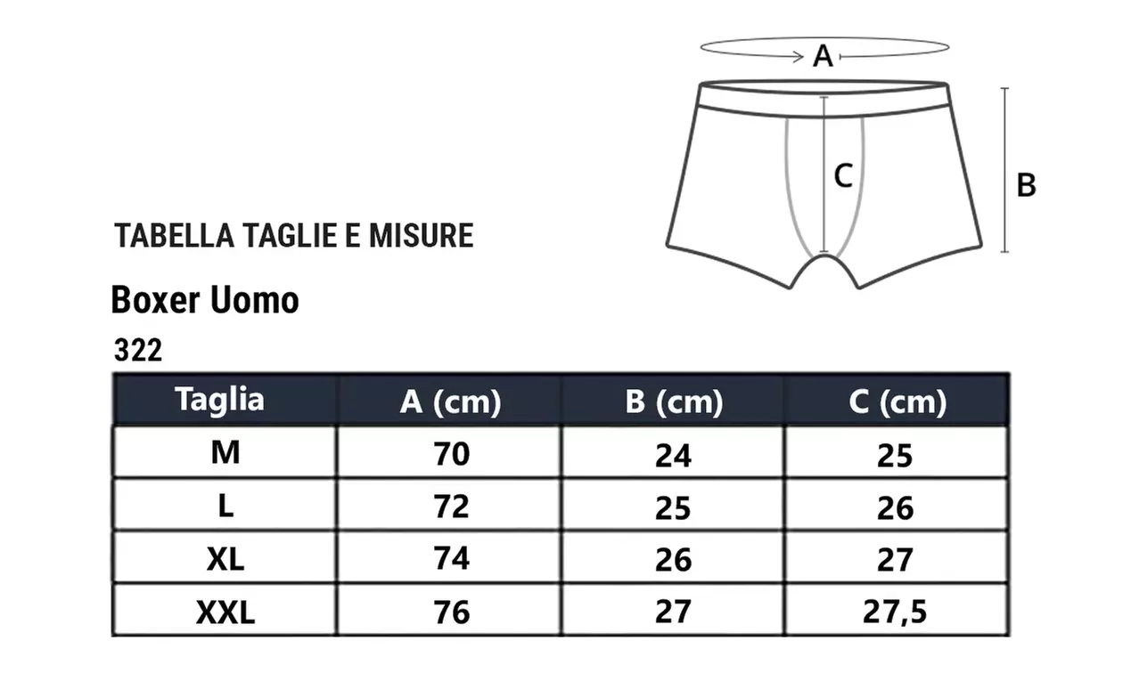 3 o 6 slip o boxer da uomo Navigare