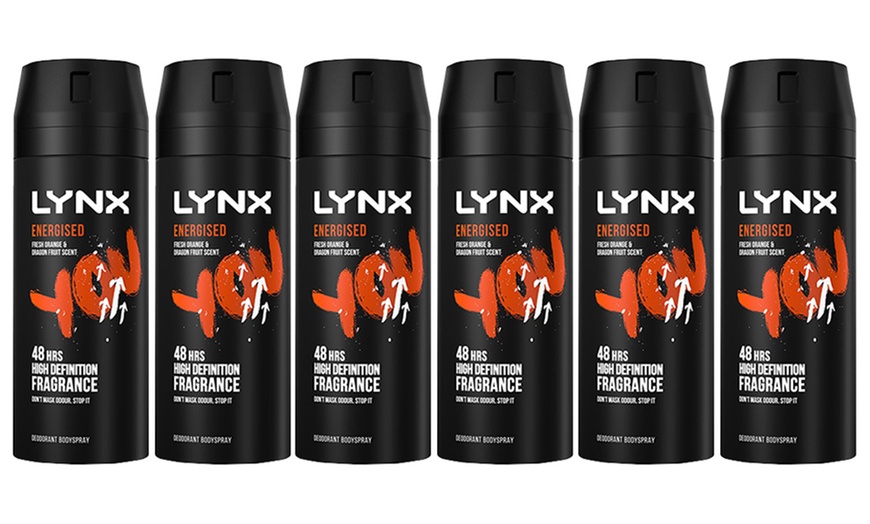 Image 20: Six-Pack of Lynx Men's Body Spray