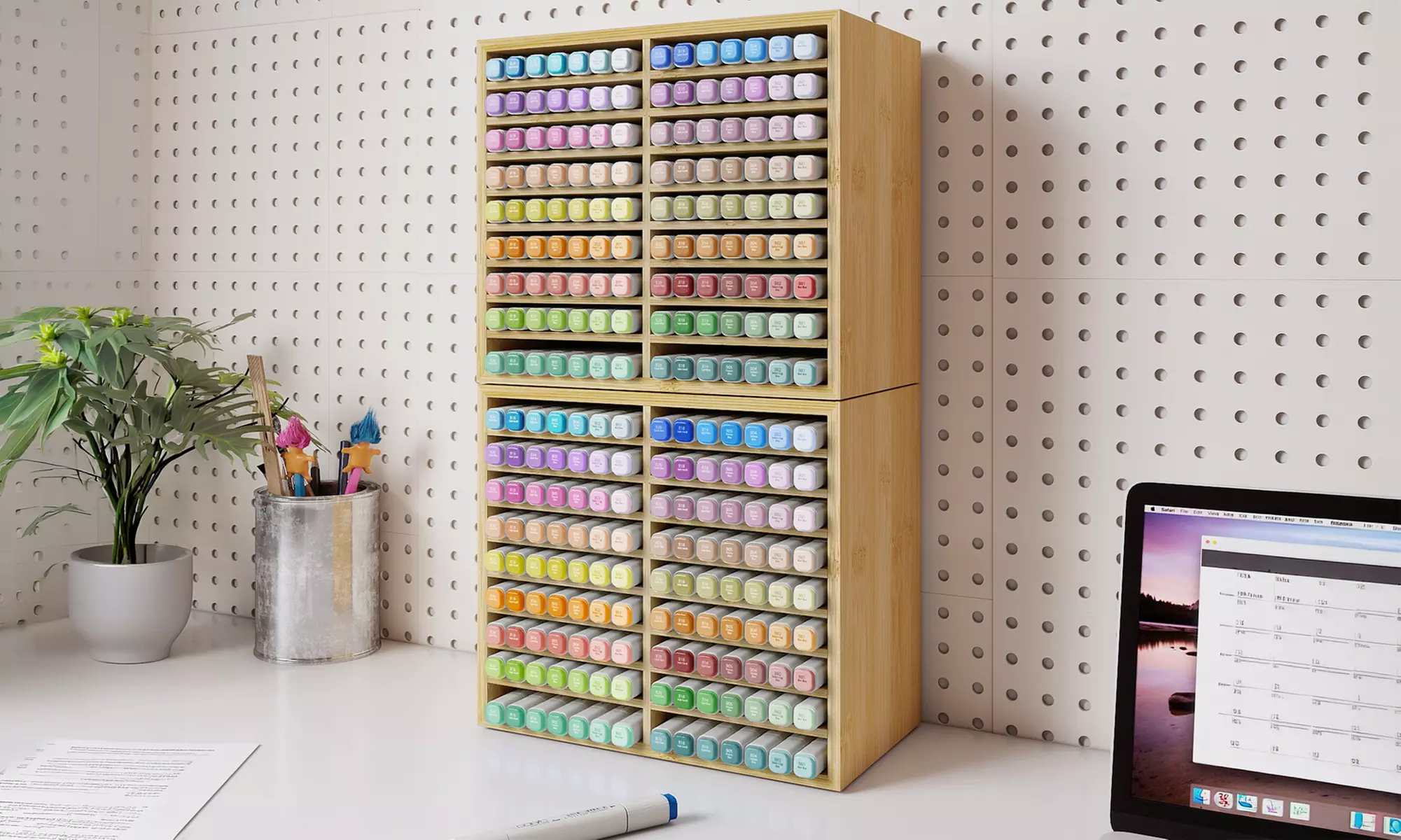 Bamboo Desk Organisers Collection