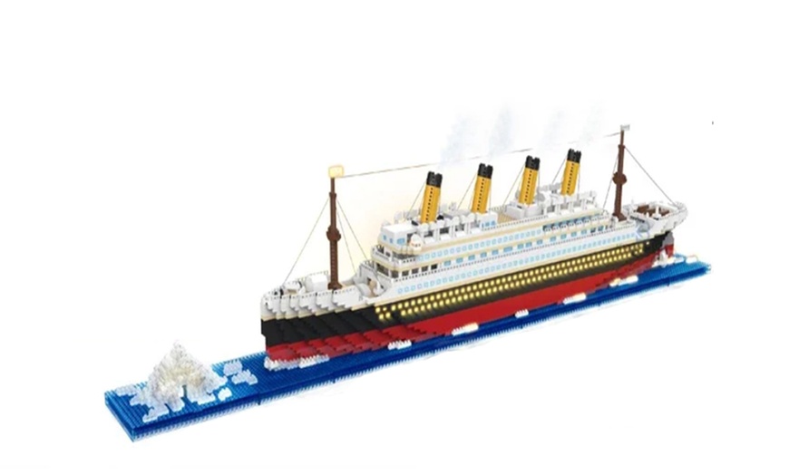 Image 2: Blocchi di costruzione ispirati ai Lego