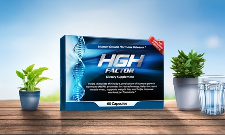 HGH Factor - Natural Muscle Building Enhancer (1-, 2-, or 3-Pack) HGH Factor - Natural Muscle Building Enhancer (1-, 2-, or 3-Pack)