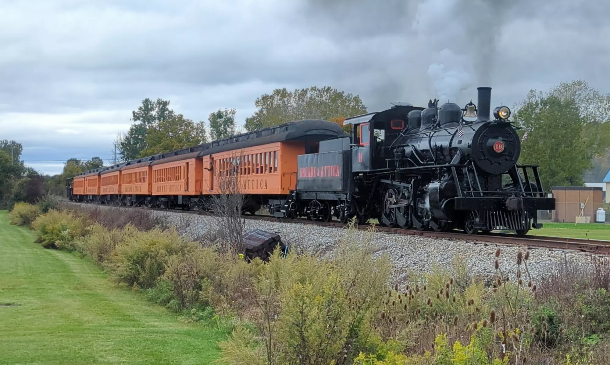Steam Engine Train Ride for Two or Four