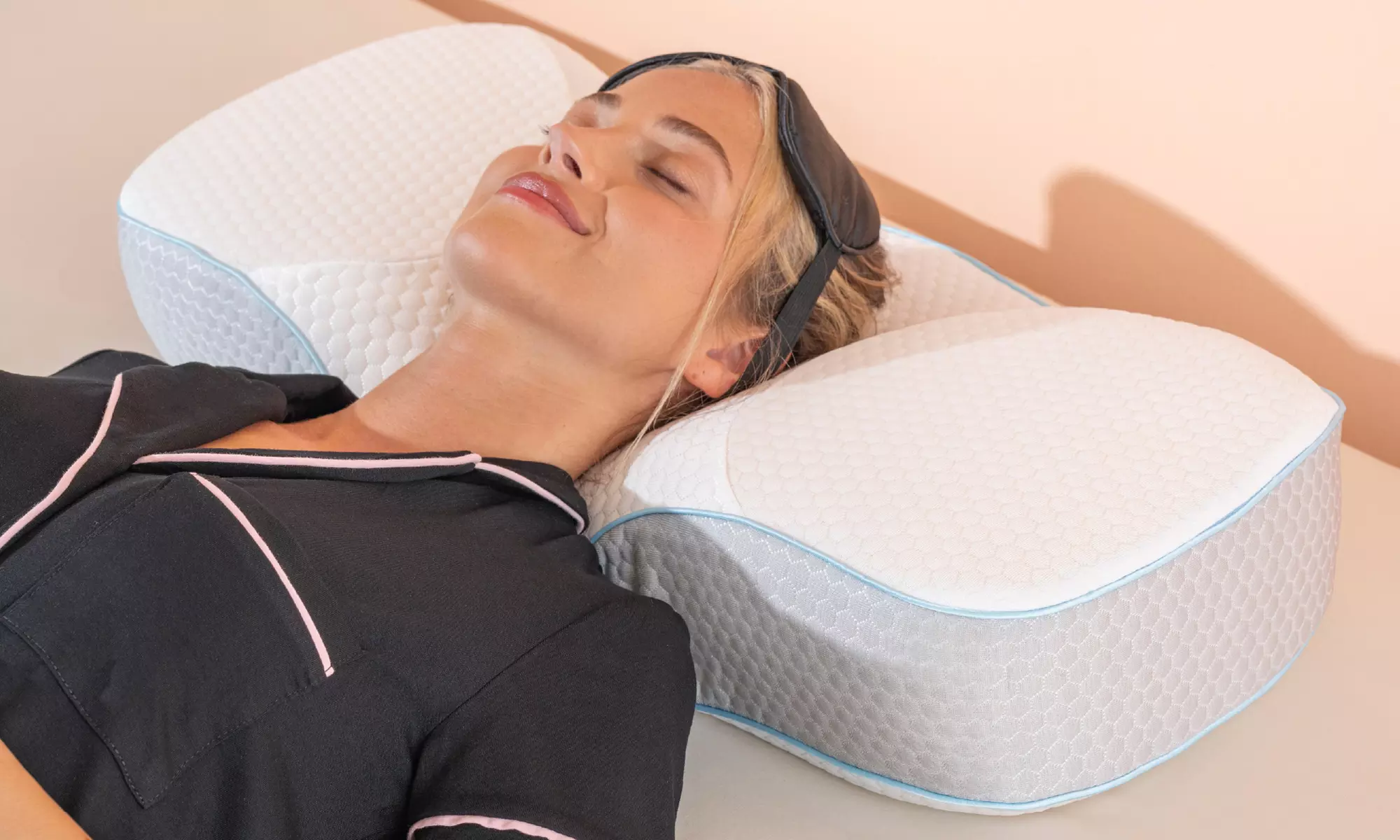 Lynor ergonomisches Memory-Schaum-Kissen