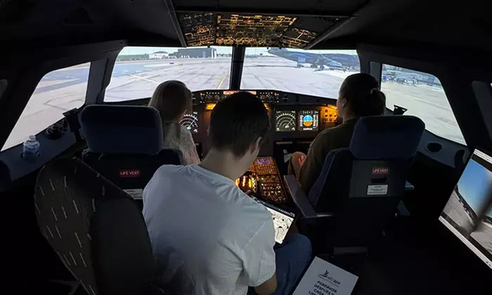 Simulador de vuelo en Airbus A320 durante 1 hora para 1 o 2 personas