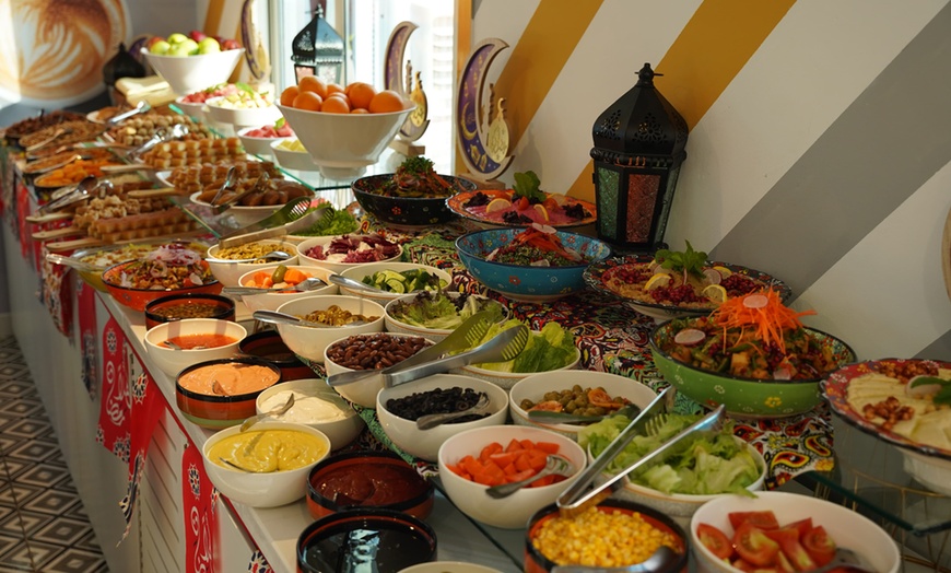 Image 1: Enjoy a Lavish Iftar Buffet with Bottomless Ramadan Beverages