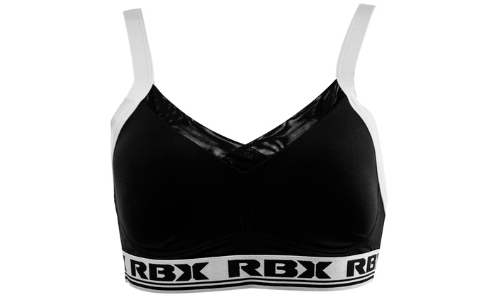 rbx flexible fit sports bra