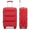 Image 22: KONO One or Four Piece Colorful PP Hard Shell Suitcase With TSA Lock