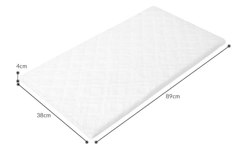 Image 7: Toddlers Travel Cot Mattress