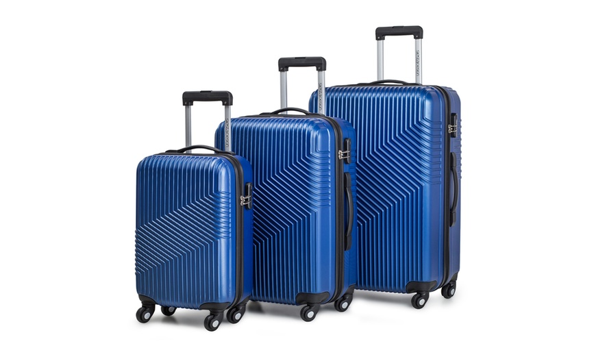 Siesta Design 3-Piece Luggage Set | Groupon